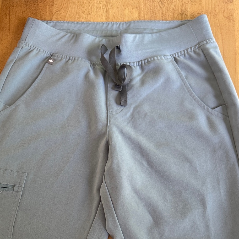 FIGS Dusty Blue Joggers Small